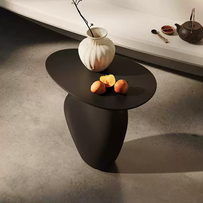 Pebble side table retro style creative sofa side guest bedroom