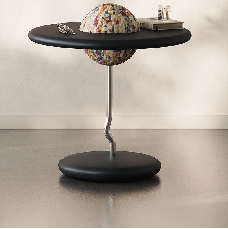 New creative side table living room bedroom modern light luxury art bedside cabinet