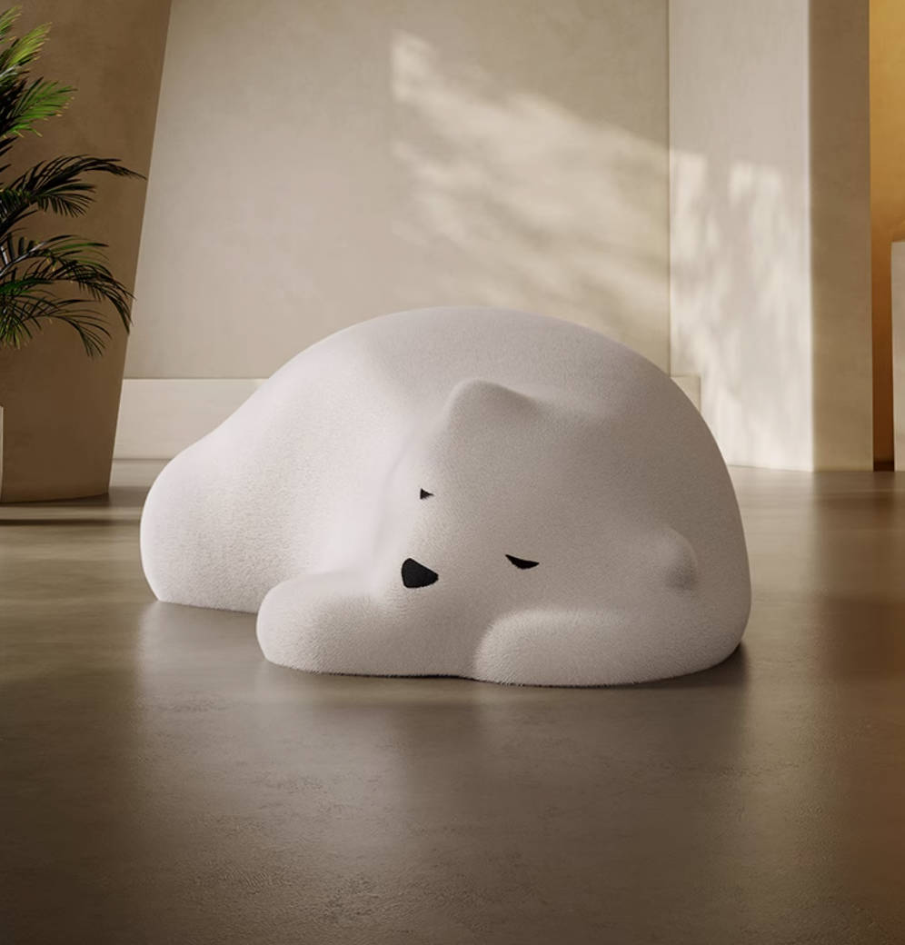 Papa Bear Animal Seat Bedroom Tatami Lazy Cushion Floor Lazy Bear